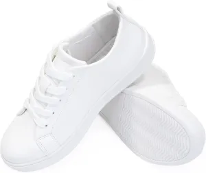 Women's Lace Up Trendy Sneaker Classic Fashion Low Top Walking Shoes