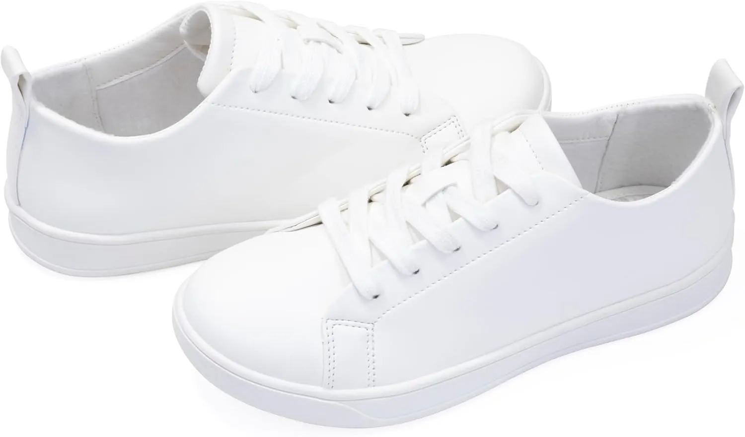 Women's Lace Up Trendy Sneaker Classic Fashion Low Top Walking Shoes
