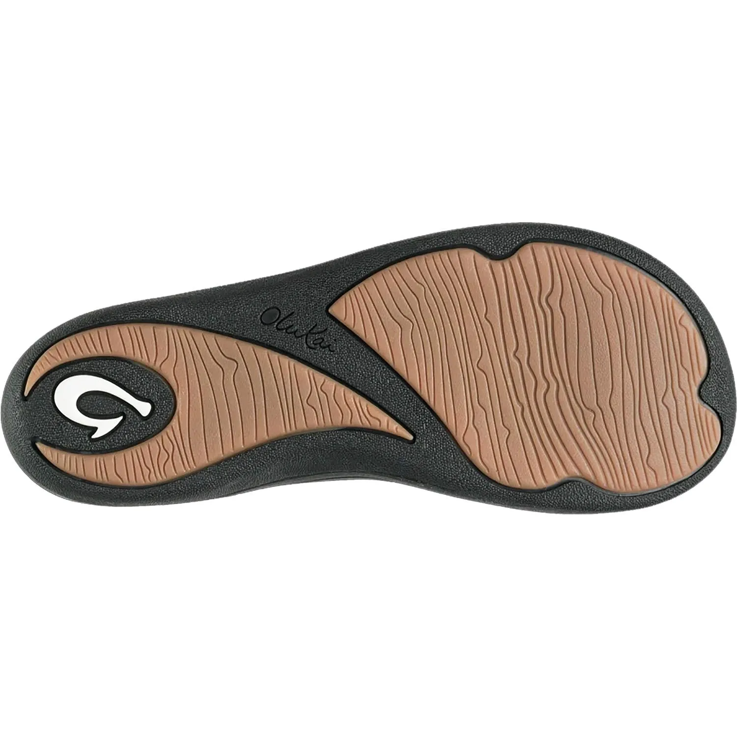Women's OluKai Kulapa Kai White/Black Synthetic