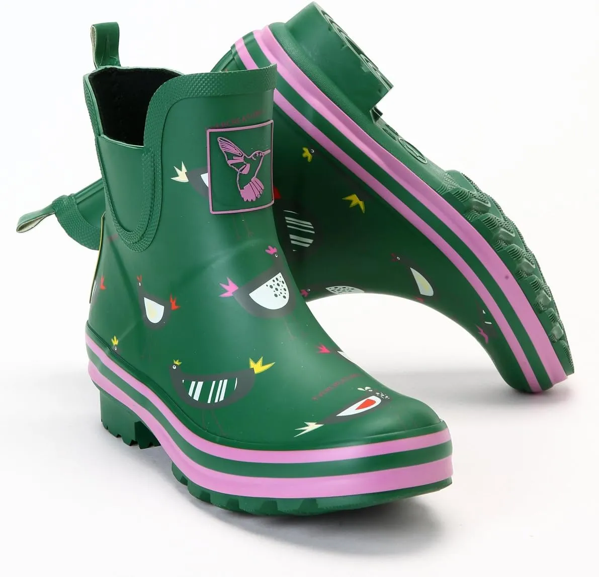Women's Rain Boot Ankle Boots Meadow Wellies Garden Boot UK Brand