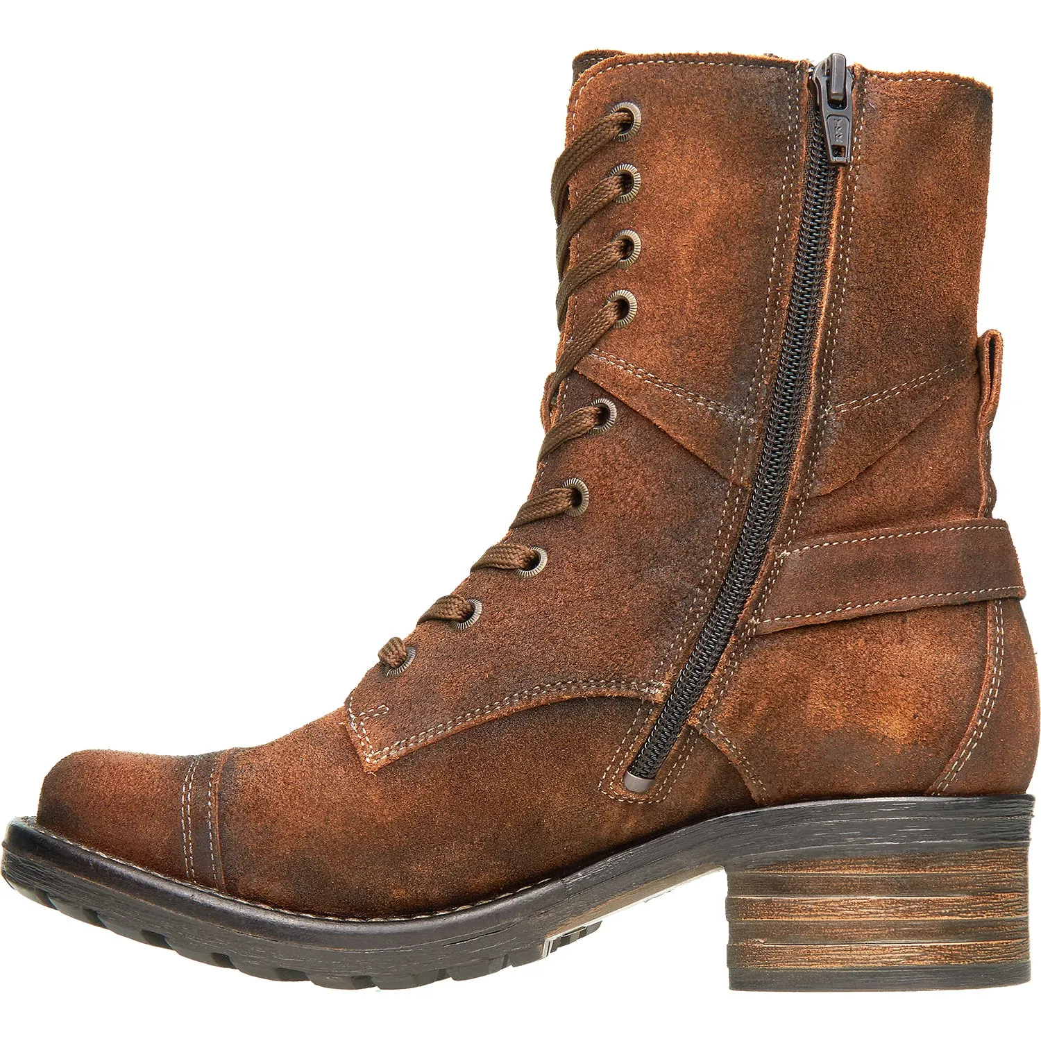 Women's Taos Crave Brown Rugged Leather