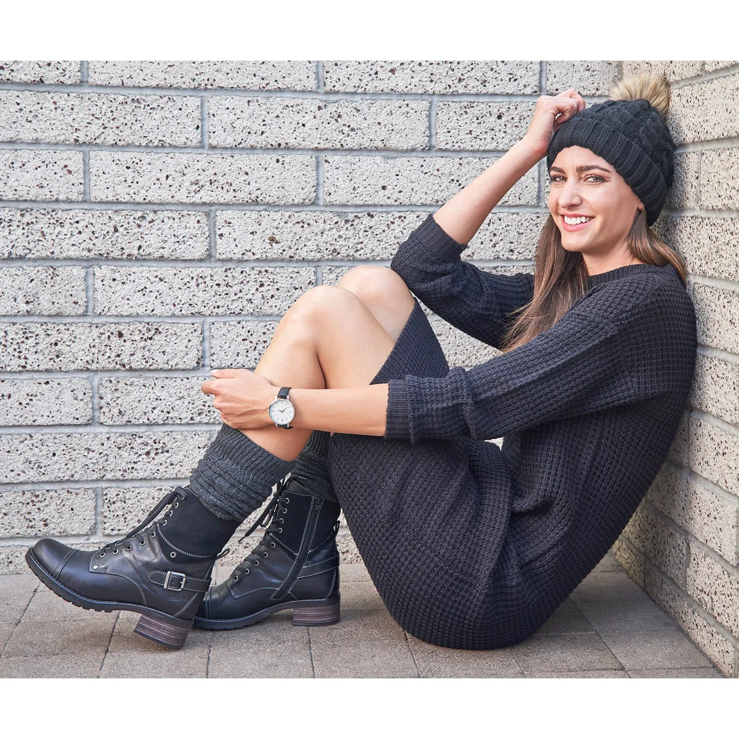 Women's Taos Crave Brown Rugged Leather