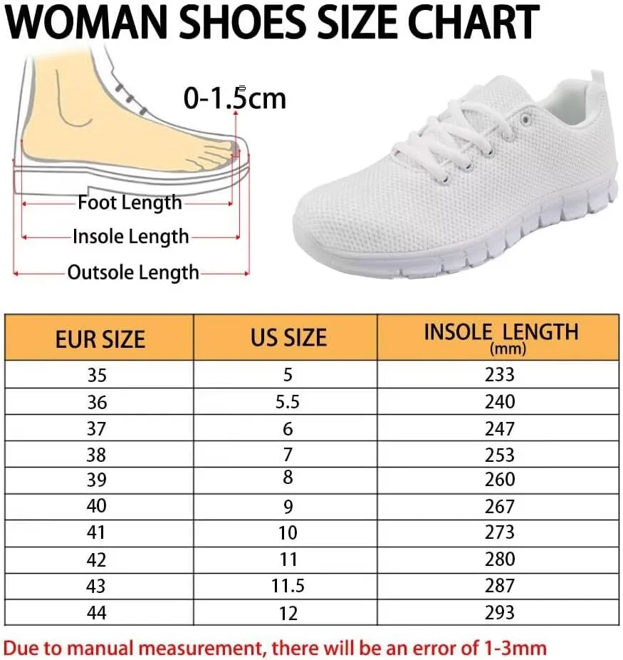 Womens Walking Shoes Non Slip Gym Workout Sneakers Popular Lace-Up Lightweight Comfort Cushion Shoes for Outdoor Size 5-12 Black Sole
