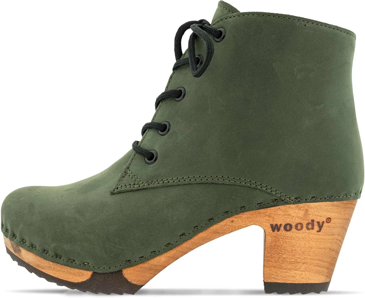woody Women's Anne Clog Ankle Boots