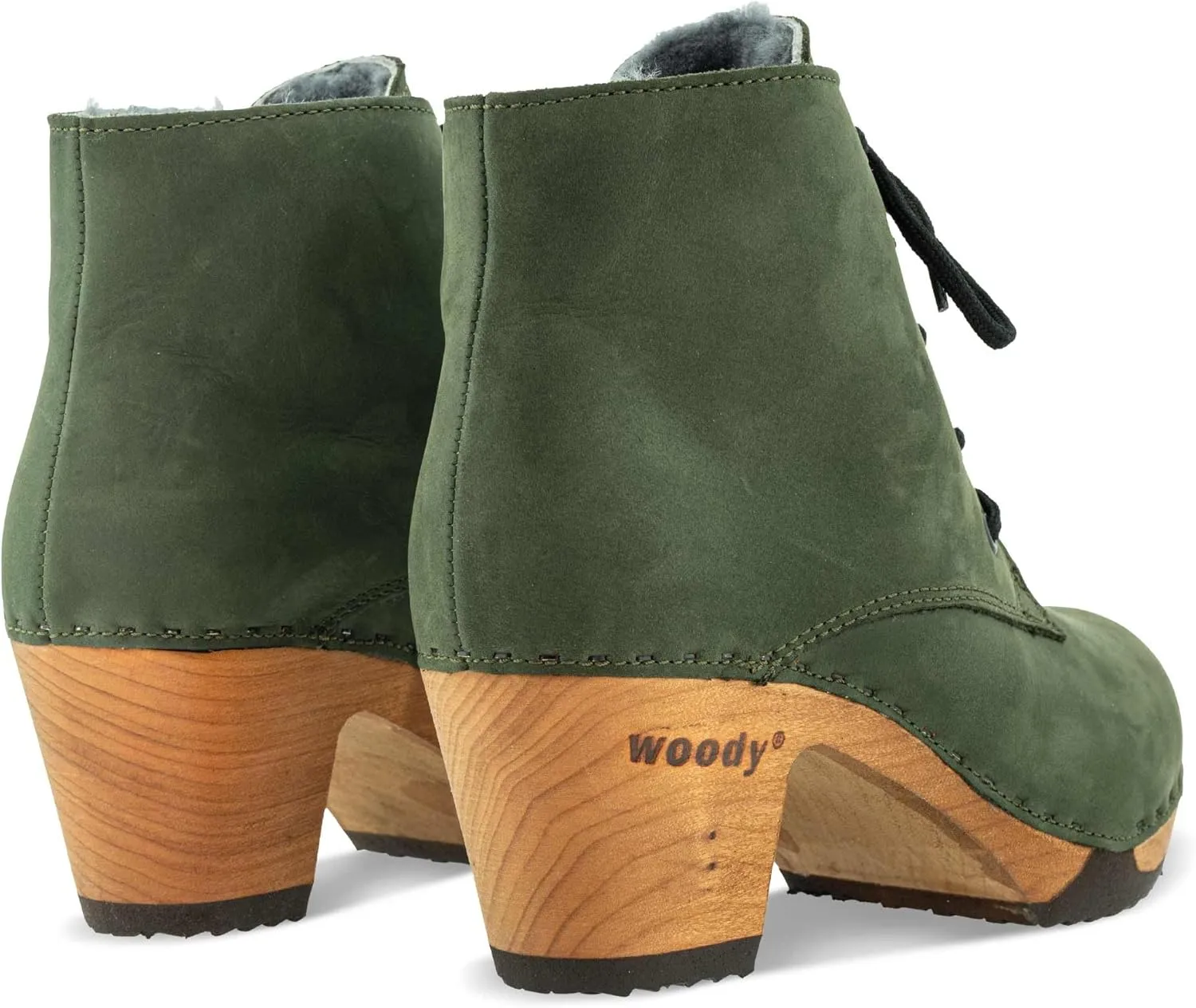 woody Women's Anne Clog Ankle Boots
